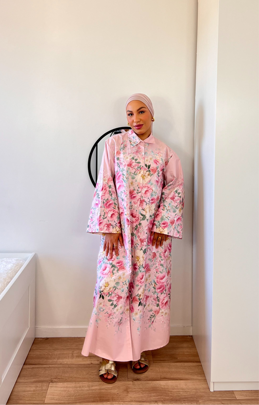 Robe Chemise Oversize – 100 % Coton