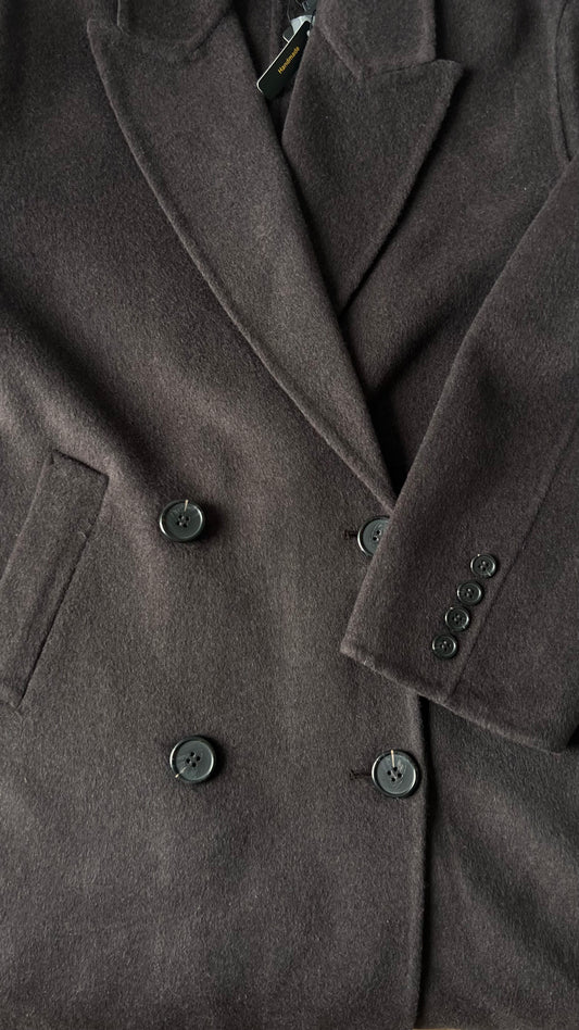 Handmade Extra Long Wool Coat |QUALITÉ PREMIUM | manteau Fait main en laine |