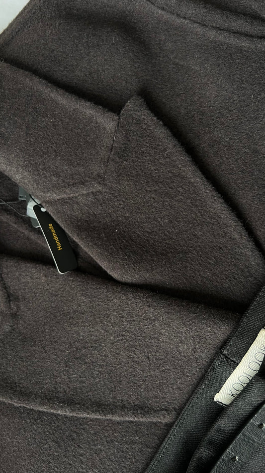 Handmade Extra Long Wool Coat |QUALITÉ PREMIUM | manteau Fait main en laine |