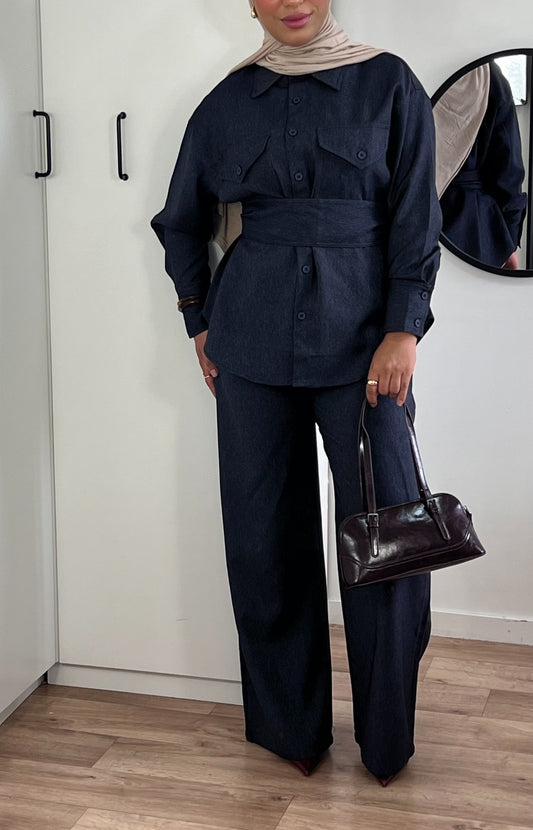 Ensmble effet denim