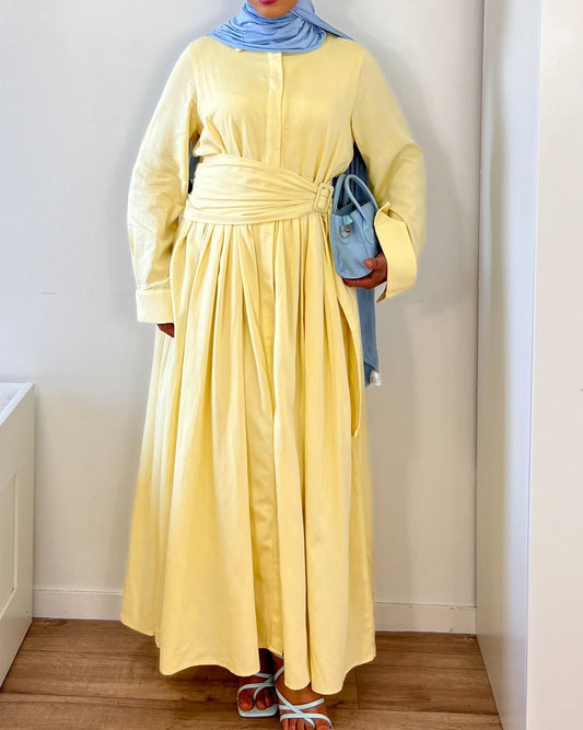 Robe maxi chemise | QUALITÉ PREMIUM |