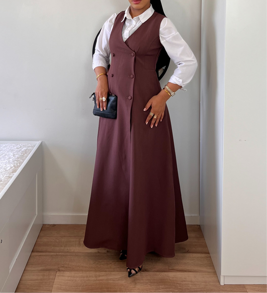 ROBE TAILLEUR [sans manches]