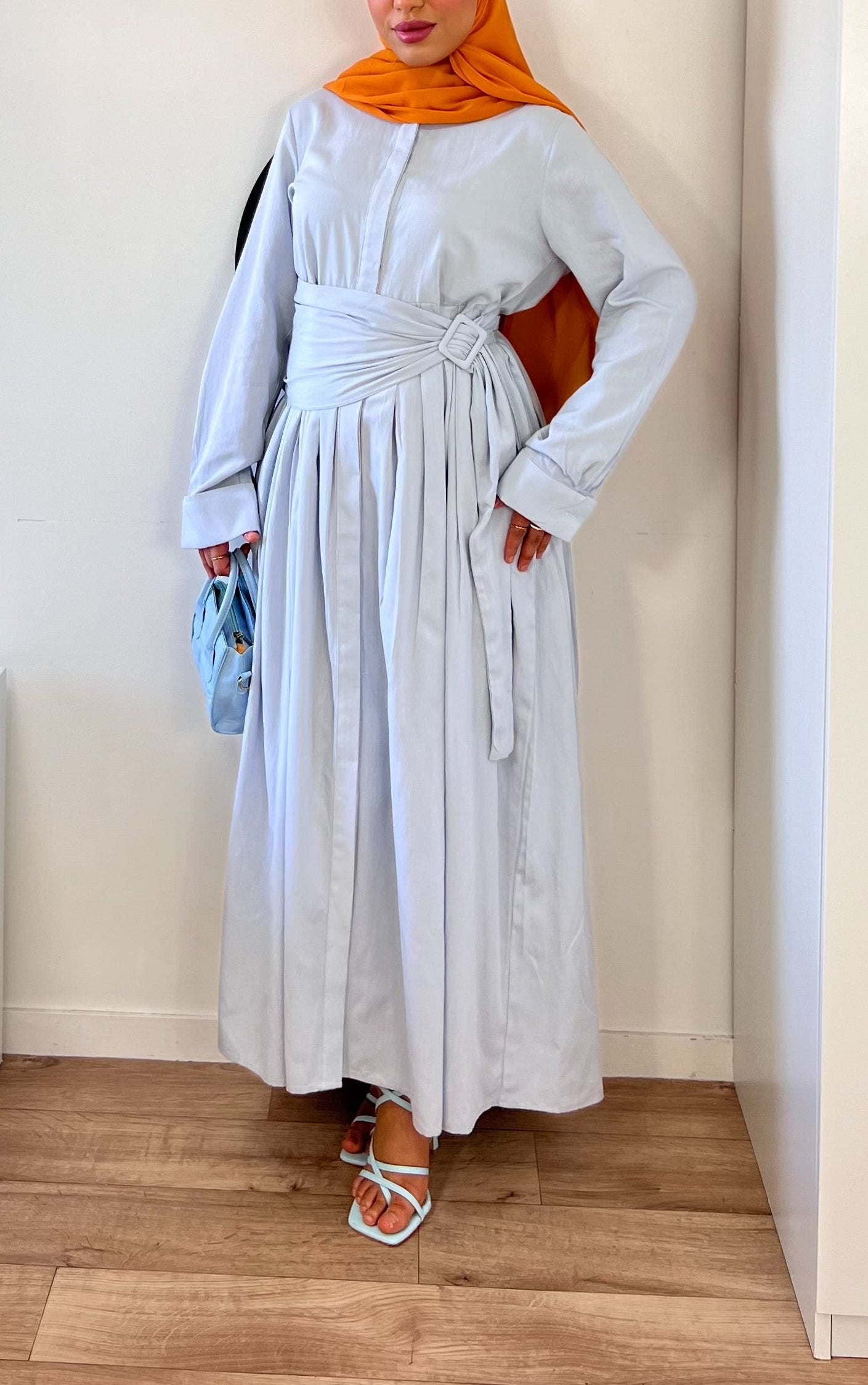 Robe maxi chemise | QUALITÉ PREMIUM |