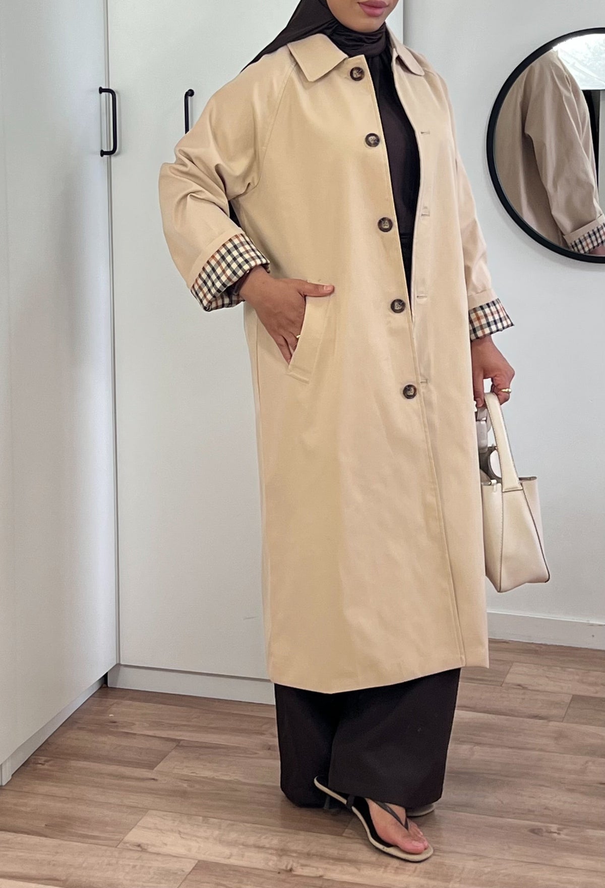Trench-coat long
