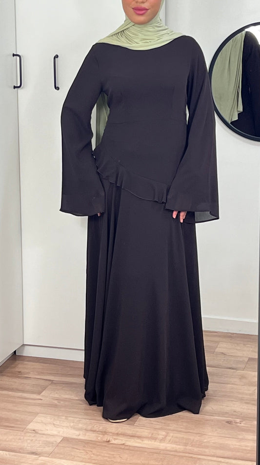 Robe longue maxi en mousseline