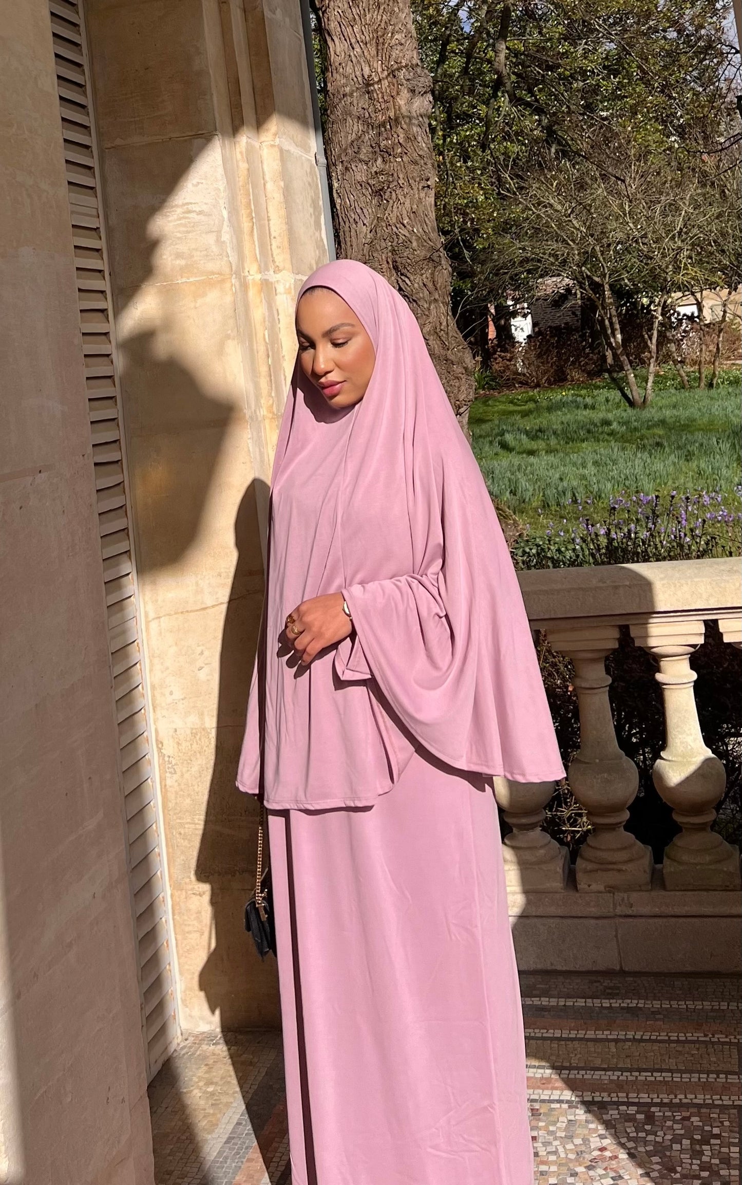 Ensemble en jersey premium [khimar & robe]
