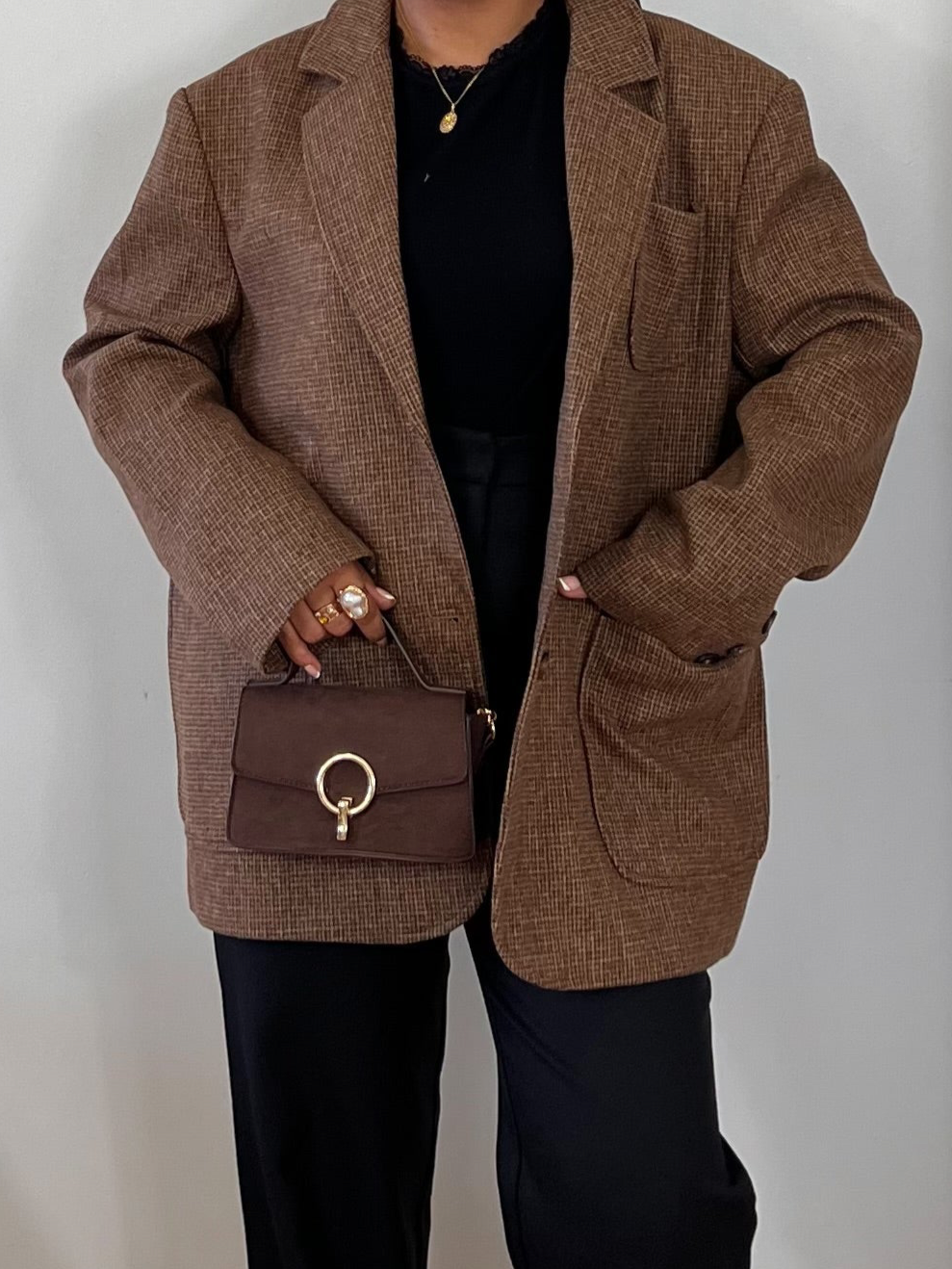 Blazer manteau [ EN LAINE]