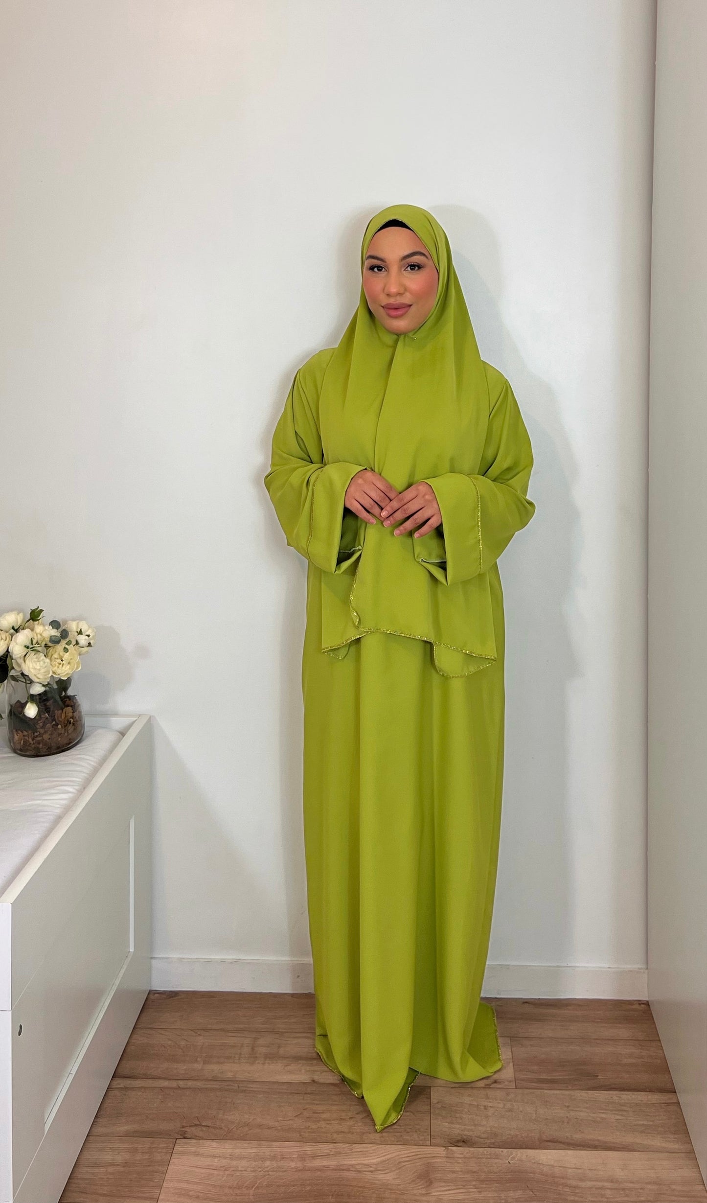 Abaya Hijab intégré