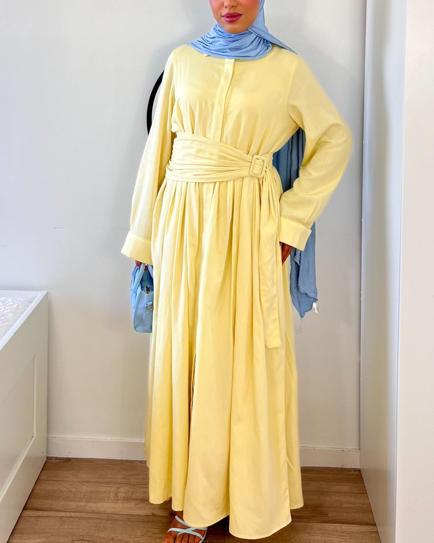 Robe maxi chemise | QUALITÉ PREMIUM |