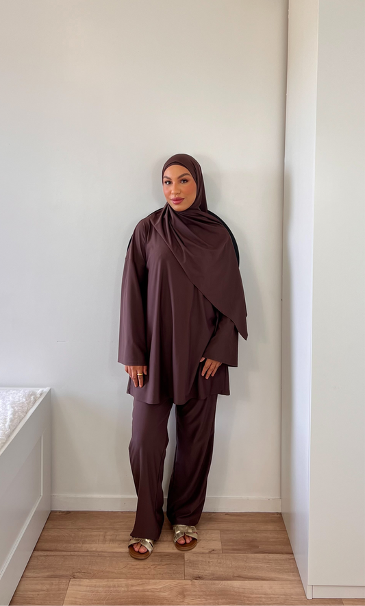 BURKINI OVERSIZE 3 pièces légèreté & confort [ EN PRÉCOMMANDE ENVOI À PARTIR DU LUNDI ]