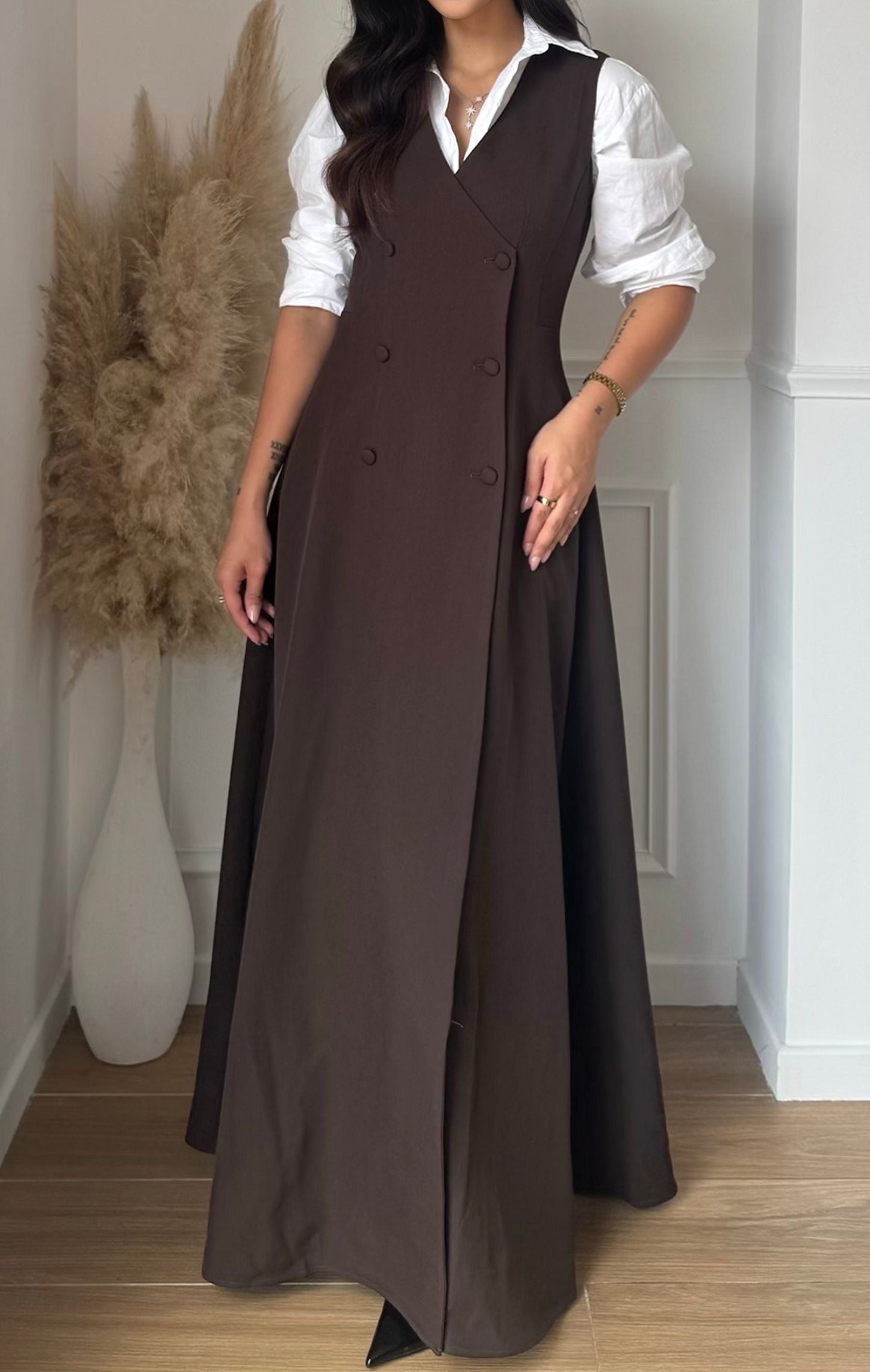 Robe Blazer [ sans manches ] | QUALITÉ PREMIUM