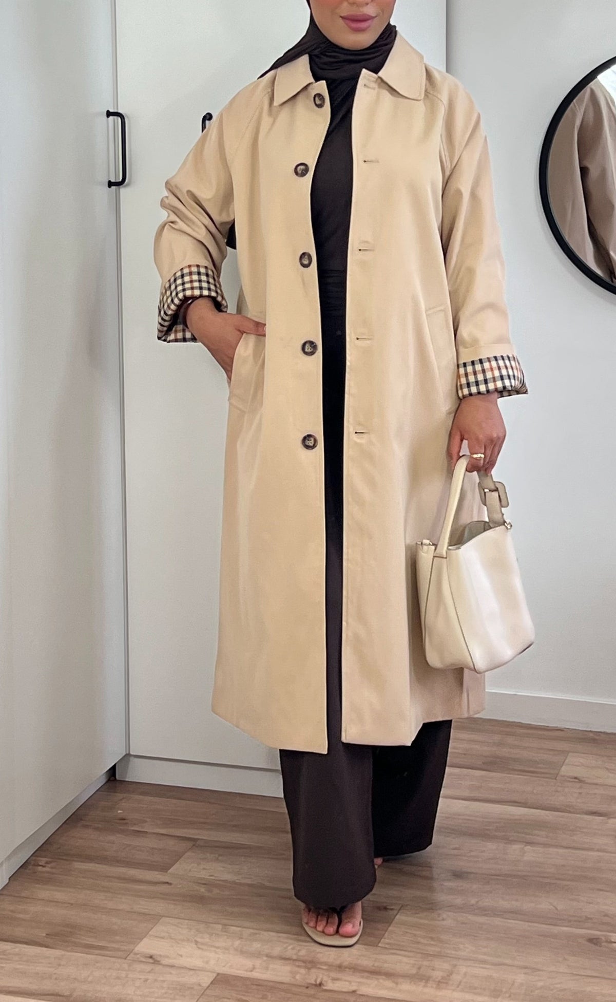 Trench-coat long