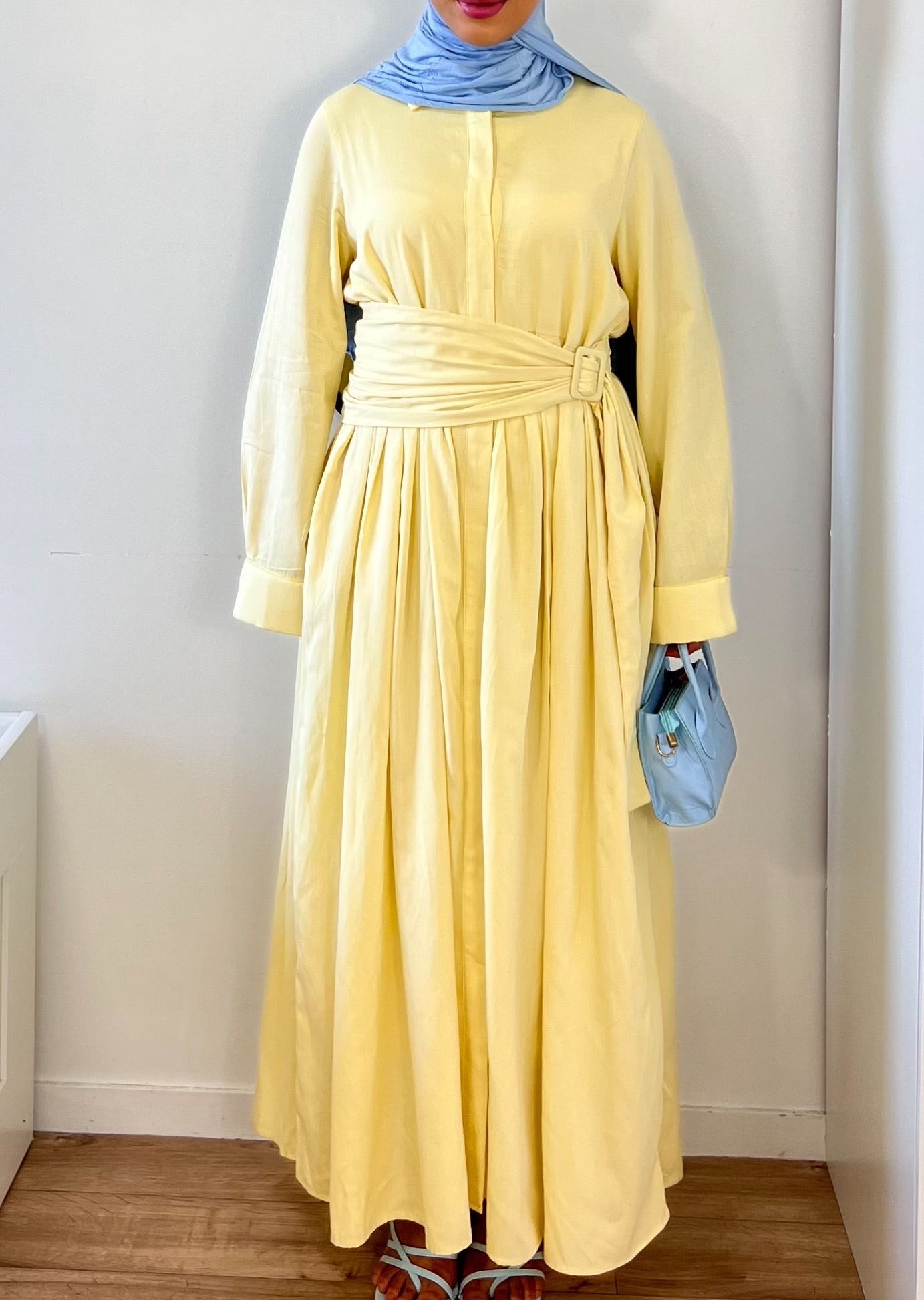 Robe maxi chemise | QUALITÉ PREMIUM |