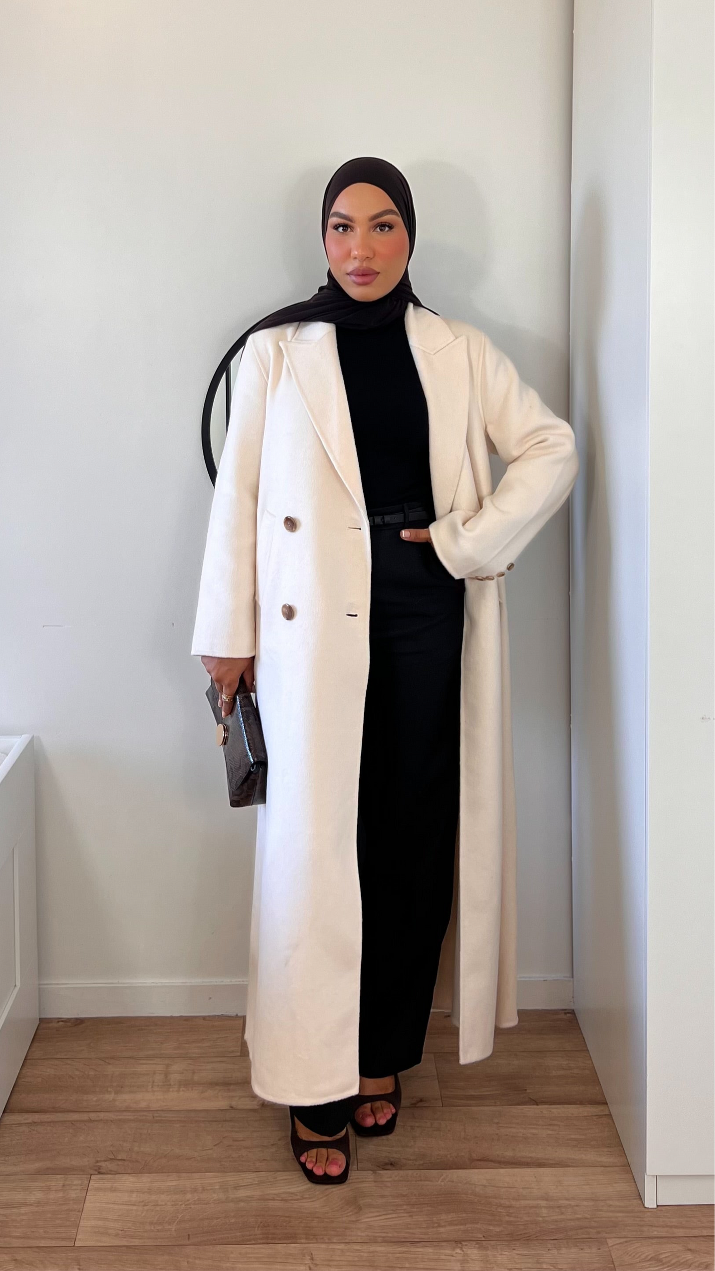 Handmade Extra Long Wool Coat |QUALITÉ PREMIUM | manteau Fait main en laine |