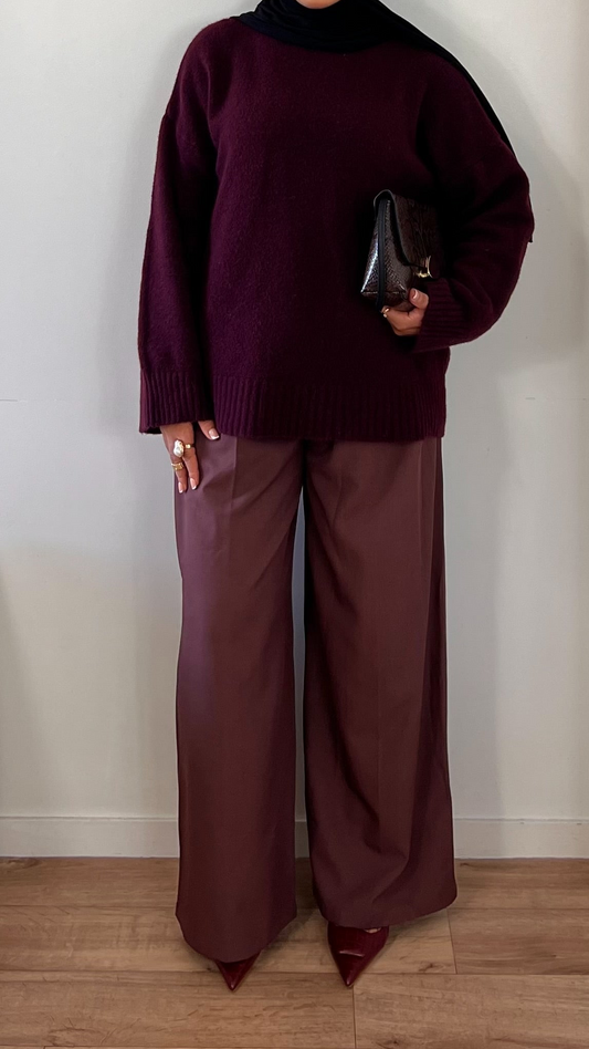 Pull cocooning et confortable