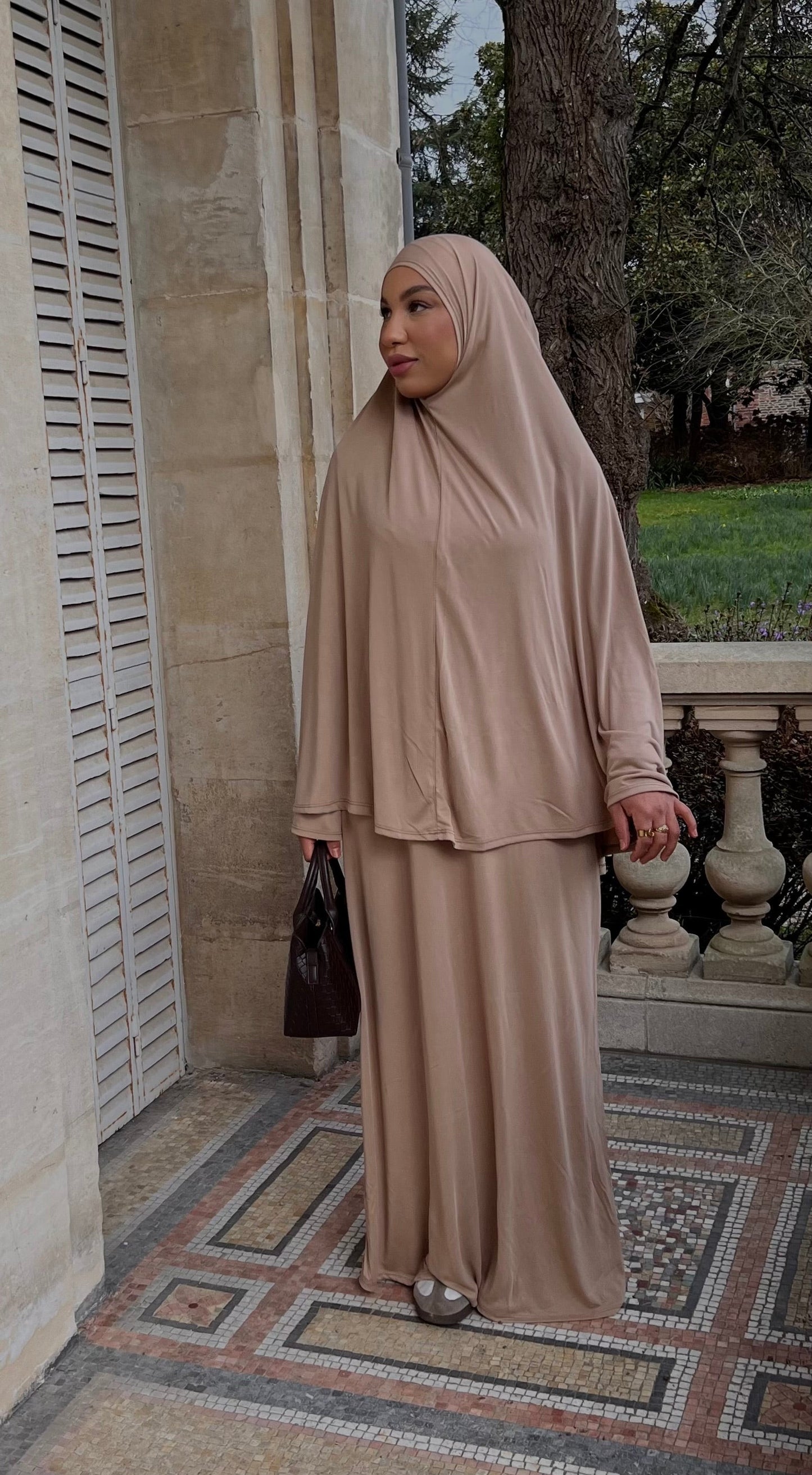 Ensemble en jersey premium [khimar & robe]