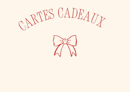 Cartes Cadeaux 🎁